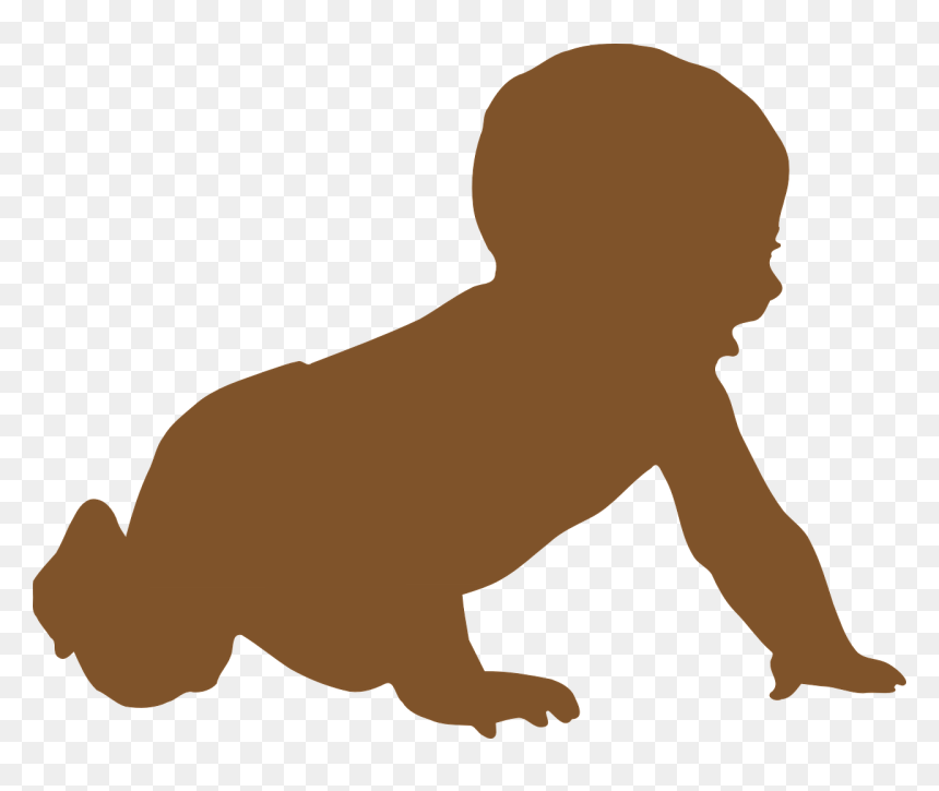Transparent Baby Stuff Png - Baby Silhouette Clip Art, Png Download - baby stuff png