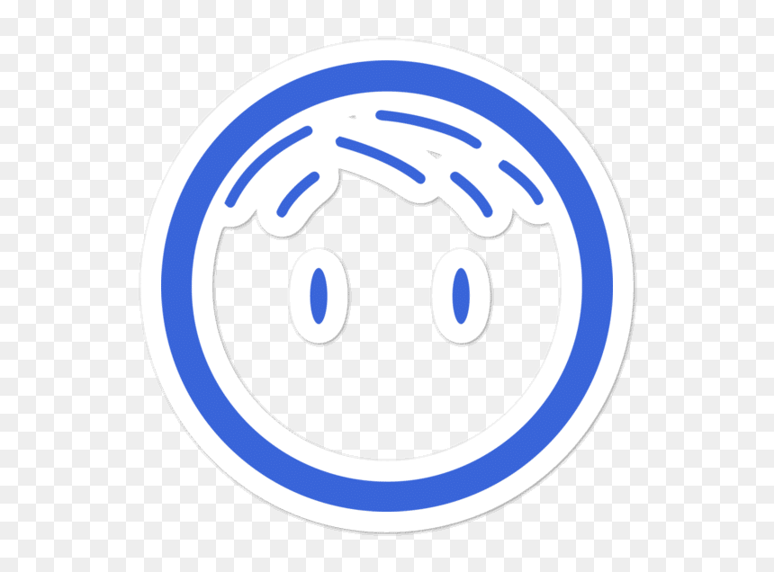 Circle, HD Png Download - iphone text bubble png blue