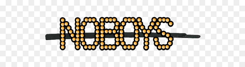 No Boys Hair Pin - Calligraphy, HD Png Download - bobby pin png