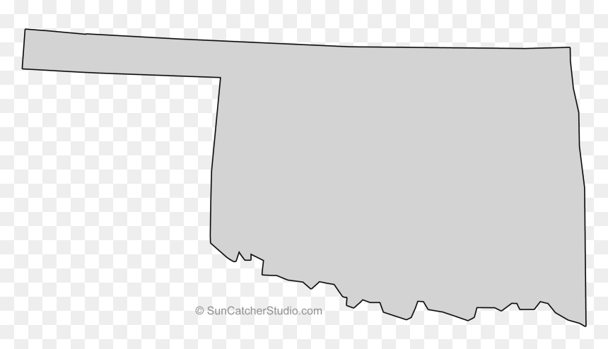 Silhouette, HD Png Download - oklahoma outline png