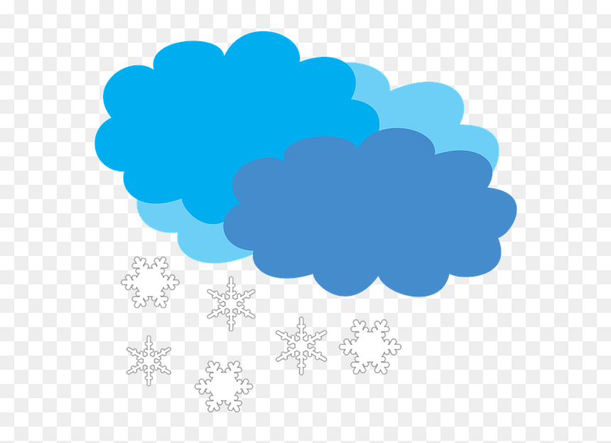Cloudy, Weather Forecast, Snow, Snow Shower, Clouds - Cloudy Weather Png Transparent, Png Download - snow cloud png