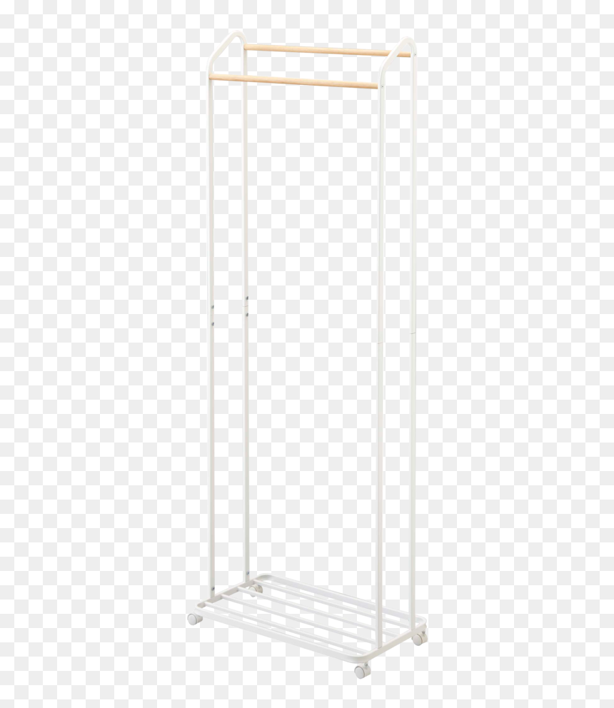 Yamazaki"s White Garment Rack On Casters With Wooden - Banner, HD Png Download - pulpit png