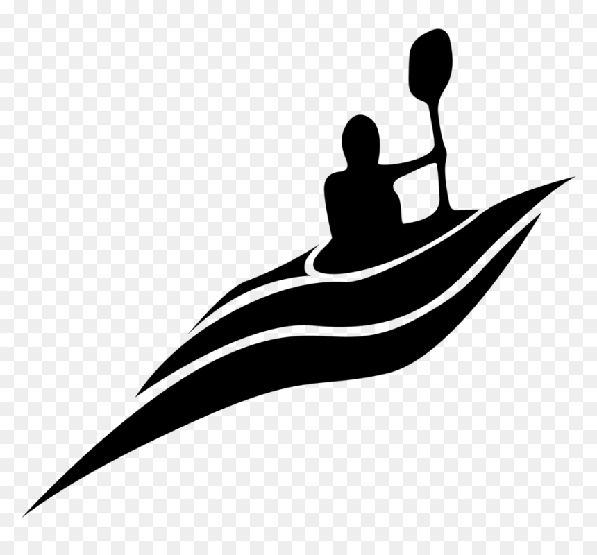 Canoe Drawing Clipart - Baidarka, HD Png Download - canoe paddle png
