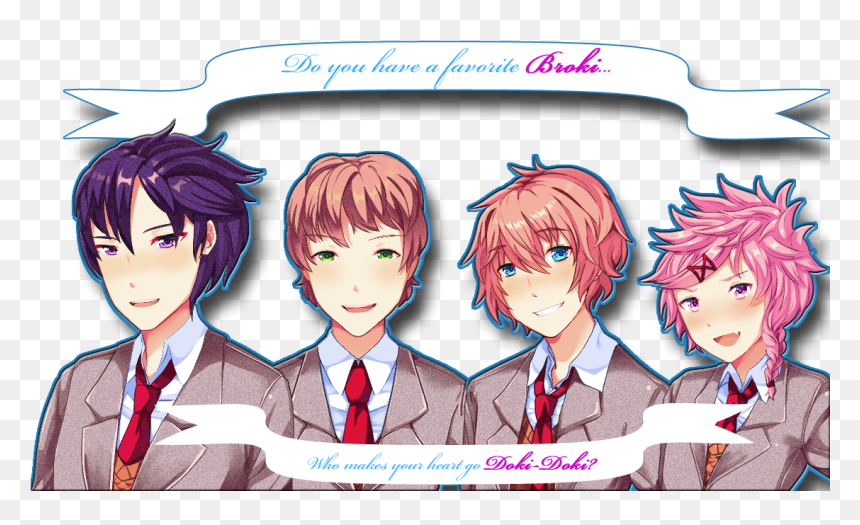 Doki Doki Switcheroo Natsu, HD Png Download - doki doki png