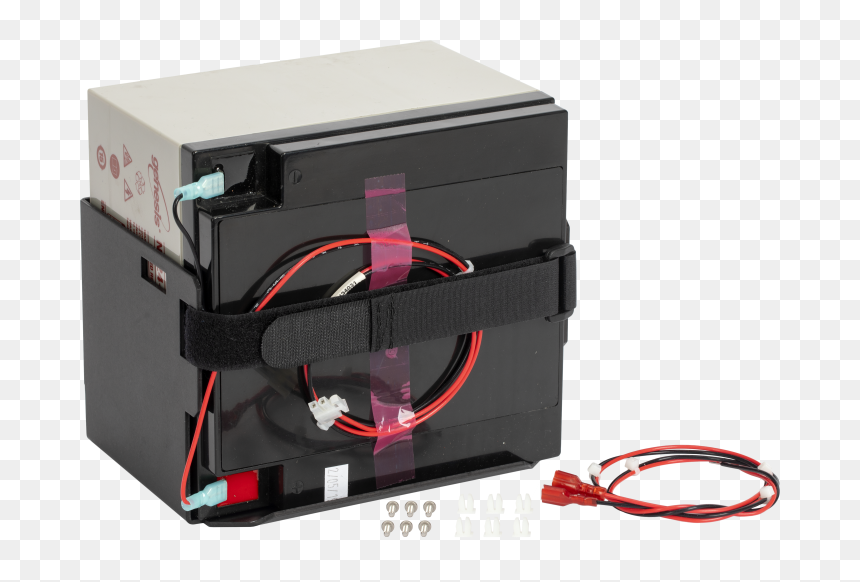 Bp24 24 Ah 12 V Sealed Rechargeable Battery With Mounts - Battery, HD Png Download - electrical wire png