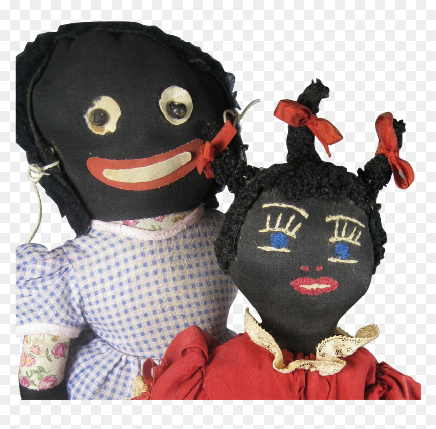 Black Cloth Doll, HD Png Download - rag doll png