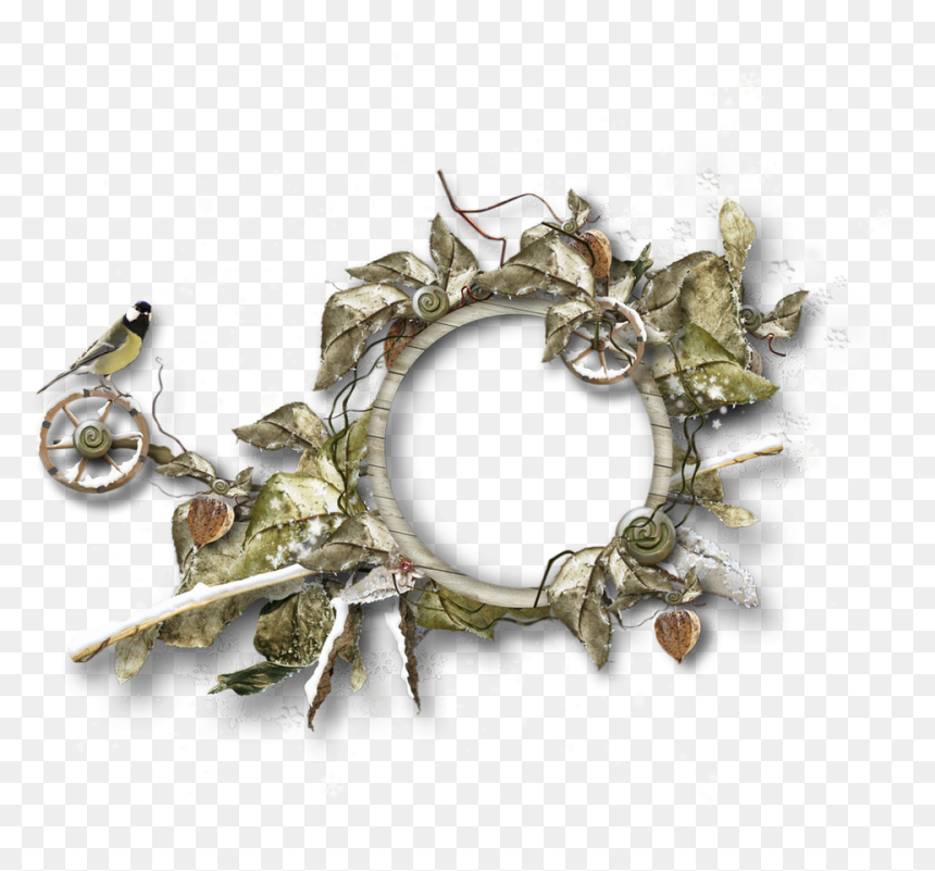 Cadre Png, Cluster, Givre - Wreath, Transparent Png - frost frame png