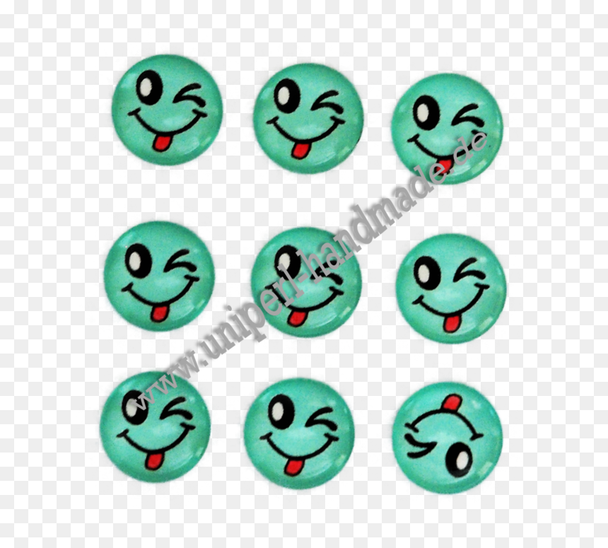 Winking Emoji Png Emoji Cabochon, 14 Mm, Face With - Smiley, Transparent Png - food emojis png