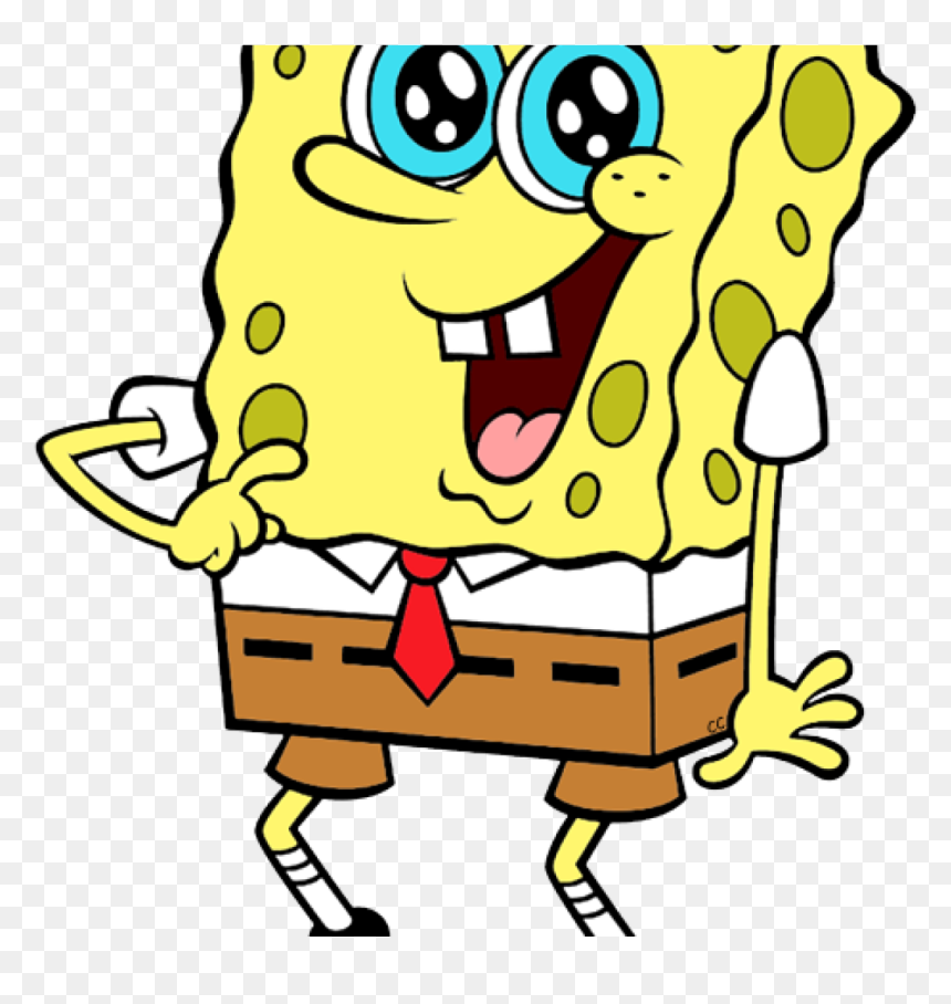 Spongebob Squarepants Clipart For Download - Sponge Bob Clip Art, HD Png Download - spongebob squarepants logo png