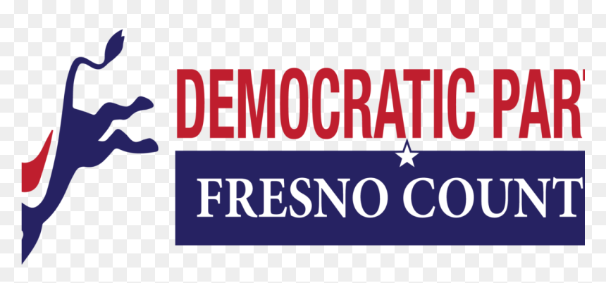 Fresno County Dems Logo - Democratic Donkey, HD Png Download - democratic donkey png