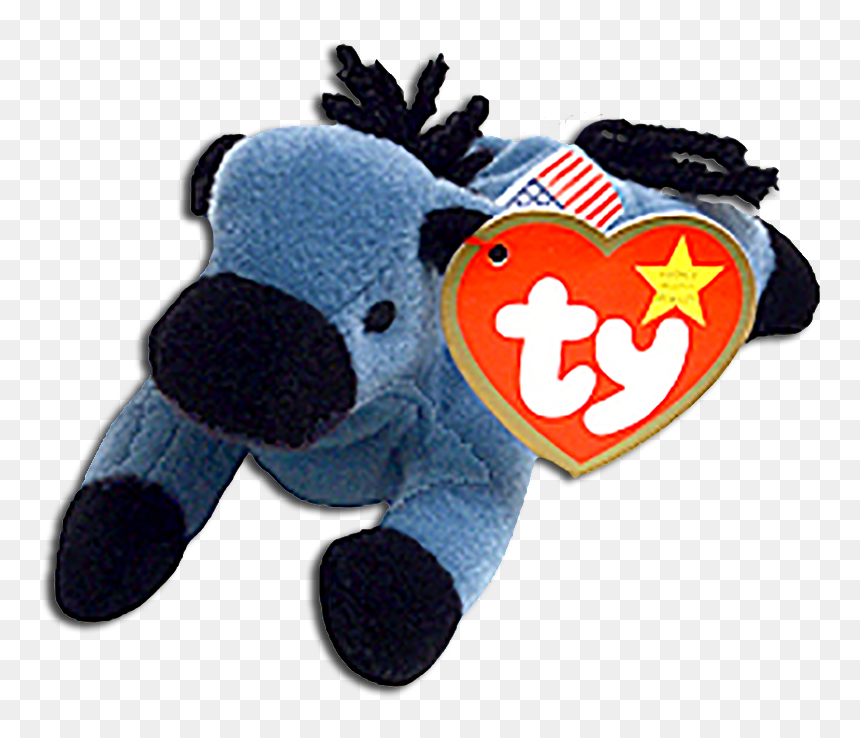 Mcdonalds - Stuffed Toy, HD Png Download - democratic donkey png