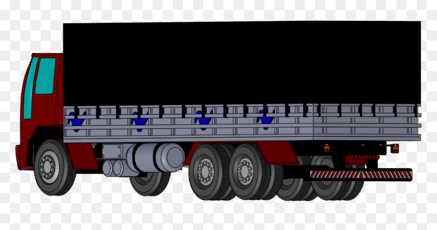 Projeto De Caminhao 3d, HD Png Download - caminhão png