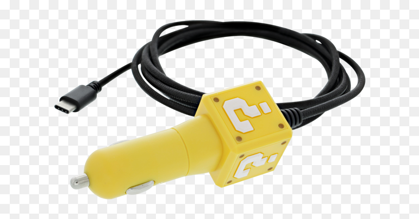 Mario Question Block Png - Nintendo Switch Car Charger, Transparent Png - mario run png