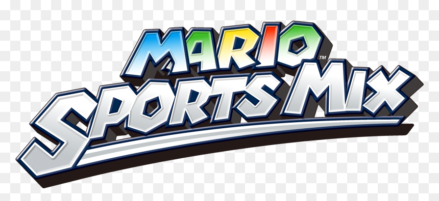 Mario Sports Mix Logo, HD Png Download - mario run png