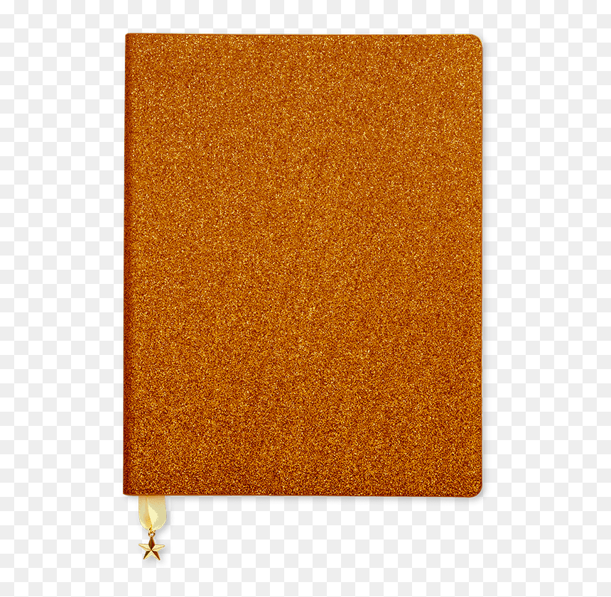 Go Stationery Glitter Copper All That Glitters Journal - Mat, HD Png Download - glitters png