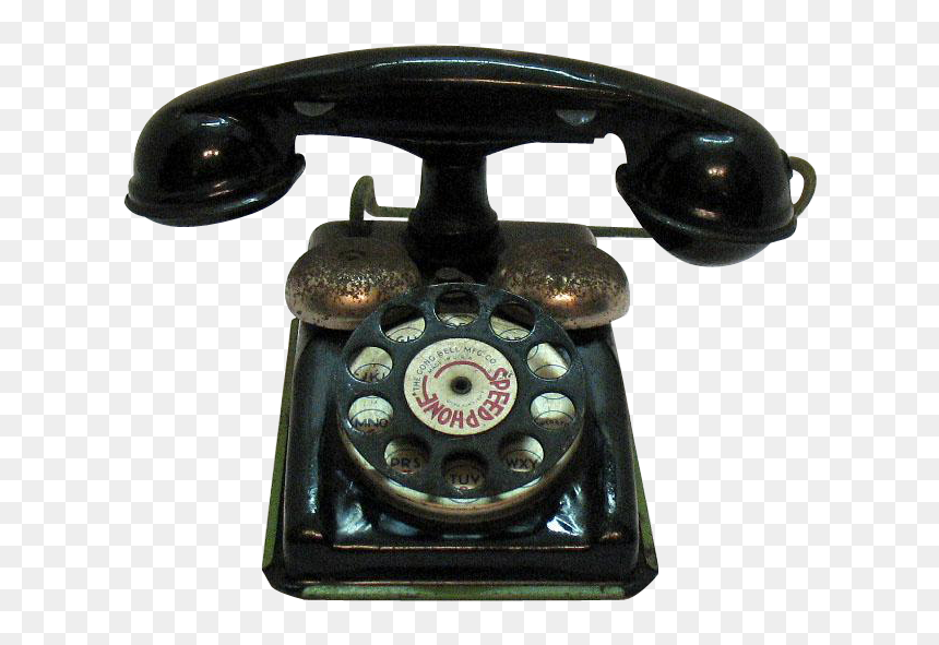 Transparent Rotary Phone Png, Png Download - old telephone png
