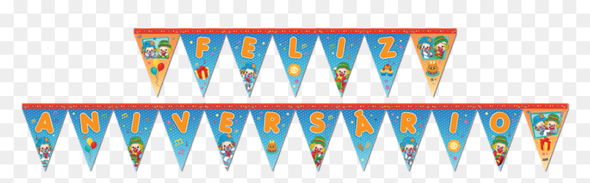 Faixa Feliz Aniversário Patati Patata - Faixa Feliz Aniversario Patati Patata, HD Png Download - feliz aniversario png