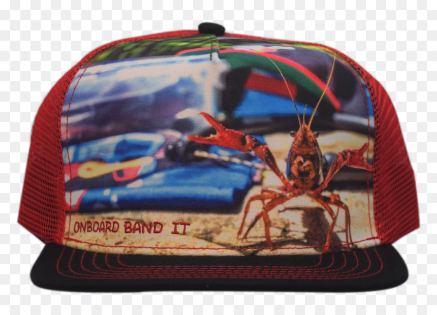 Crazy Crayfish Snapback - Baseball Cap, HD Png Download - crayfish png