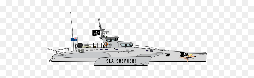 Sea Shepherd Boat 2019, HD Png Download - navy ship png