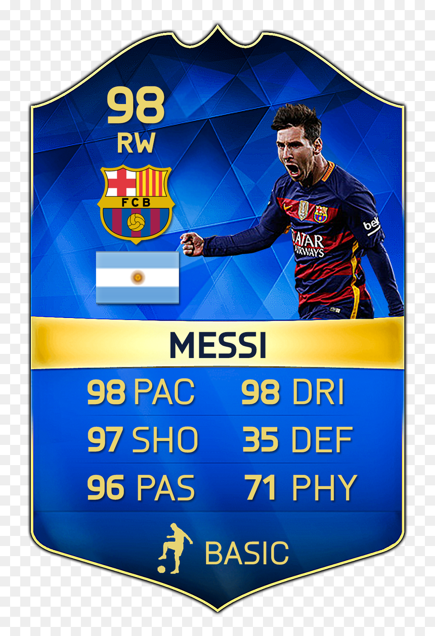 Fc Barcelona, HD Png Download - messi png 2016