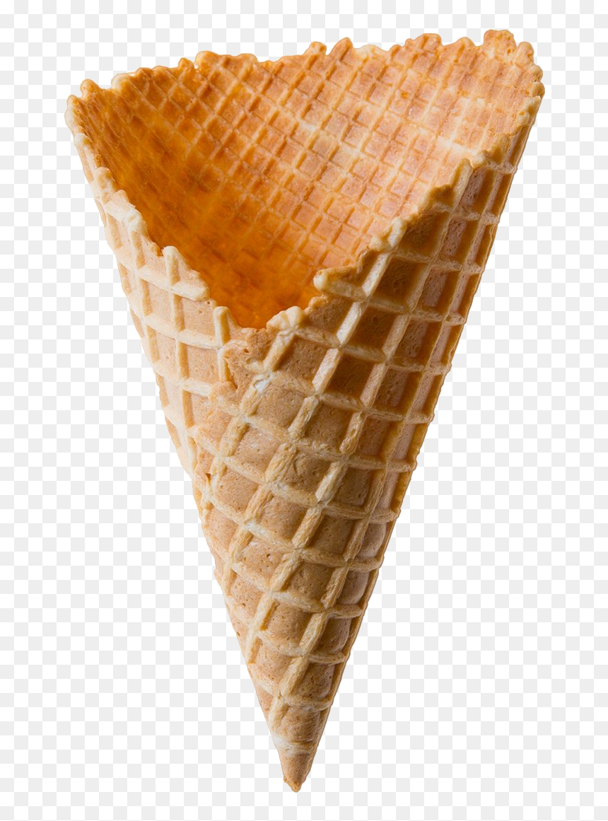 Ice Cream Cone Png, Transparent Png - waffle cone png