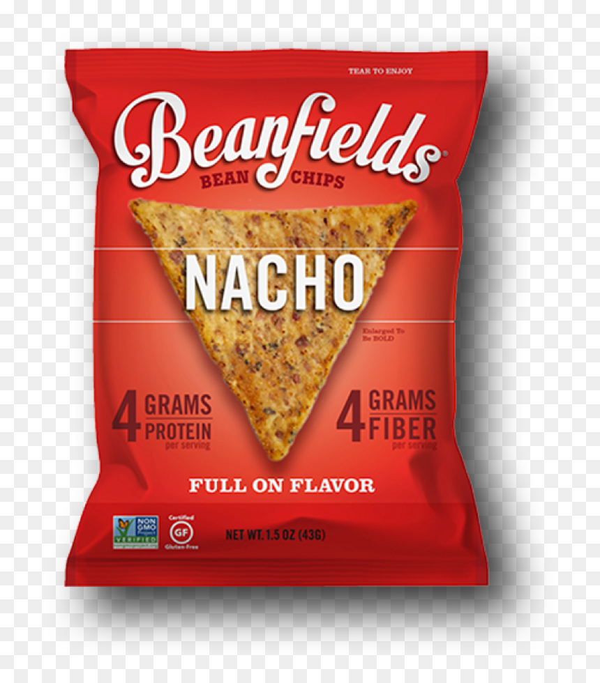 Beanfields Snacks Nacho Bag - Pizza Cheese, HD Png Download - lays chips png