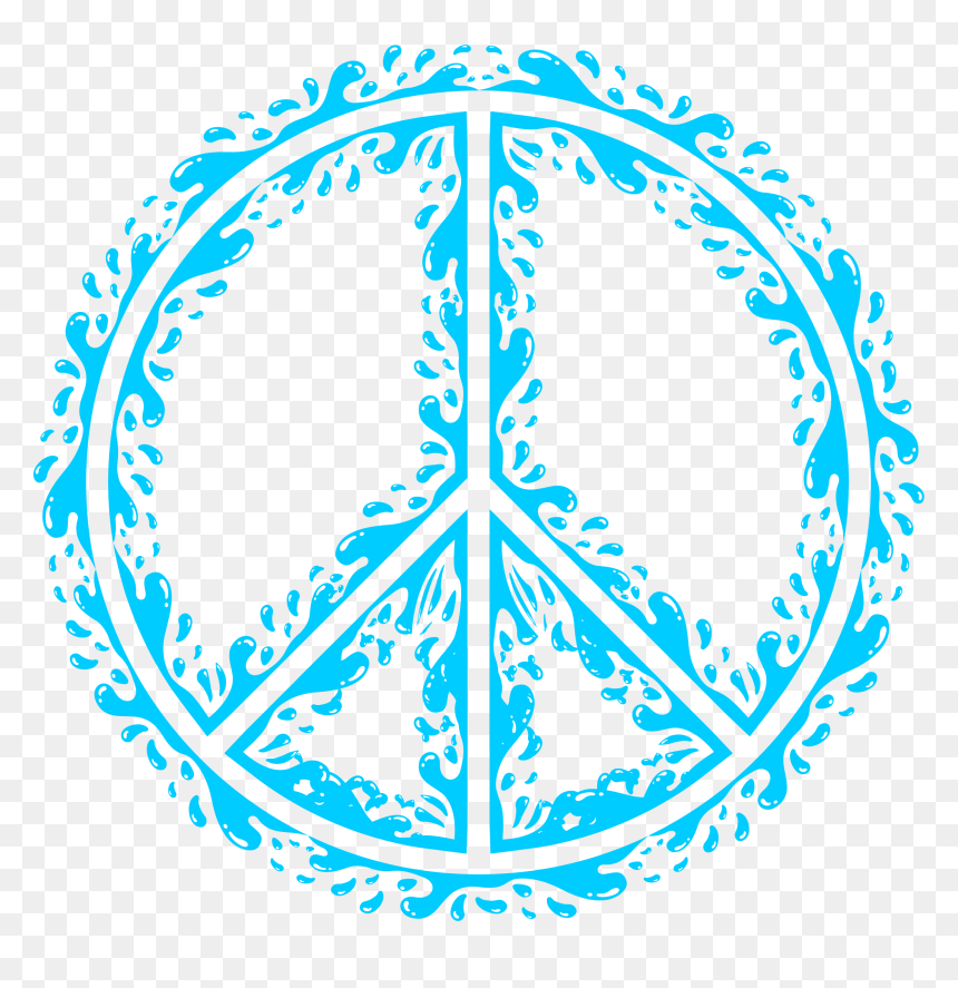 Transparent Sign Clipart - Simbolo Da Paz Png, Png Download - png peace sign