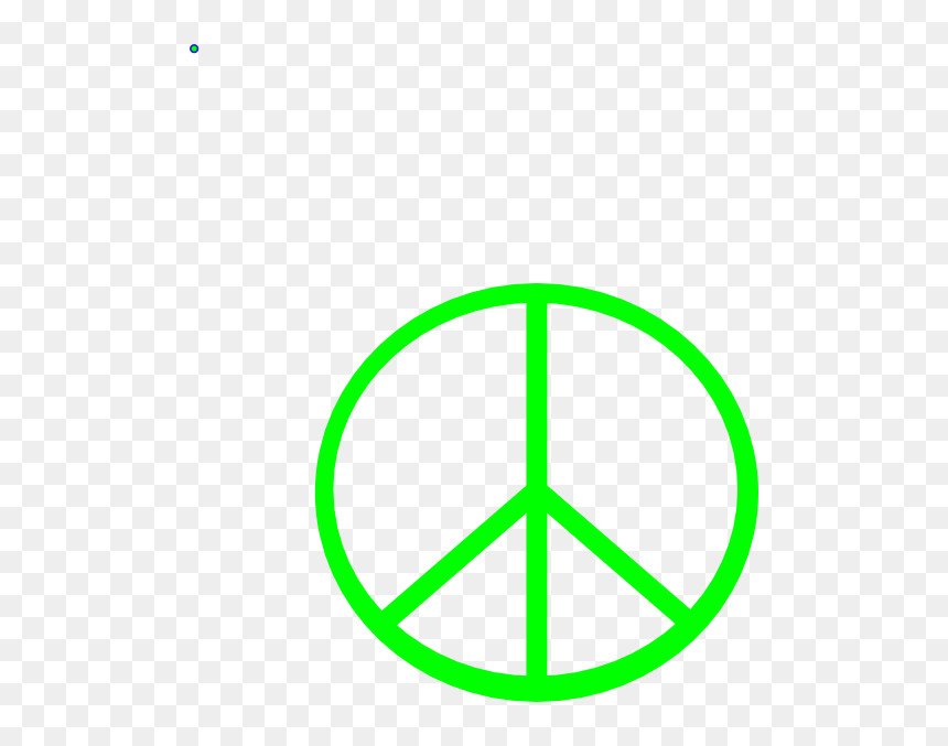 Peace Sign Svg Clip Arts - Peace Sign Clip Art, HD Png Download - png peace sign