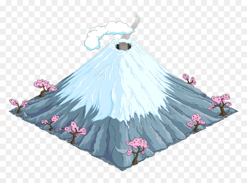 Mountfuji Transimage - Mont Fuji Simpson, HD Png Download - gamera png