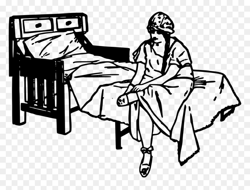 Line Book - Sitting, HD Png Download - pajama png