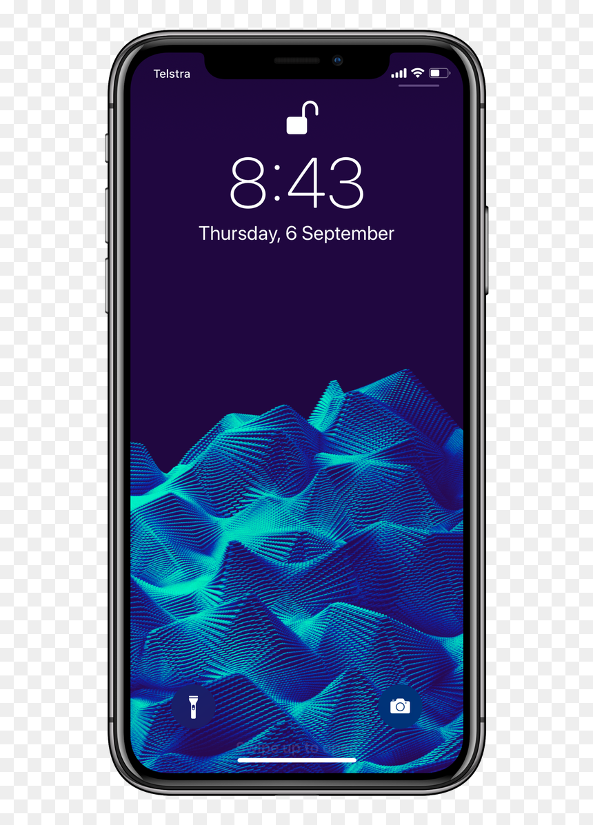Screenshot, HD Png Download - iphone lock screen png