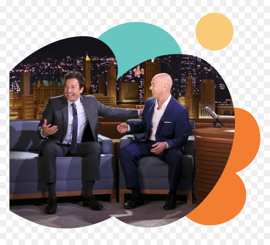 Andy Meets Jimmy - Businessperson, HD Png Download - jimmy fallon png