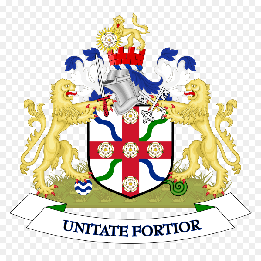 Unitate Fortior Family Crest Tattoos Design - Lancashire County Council Coat Of Arms, HD Png Download - family crest png