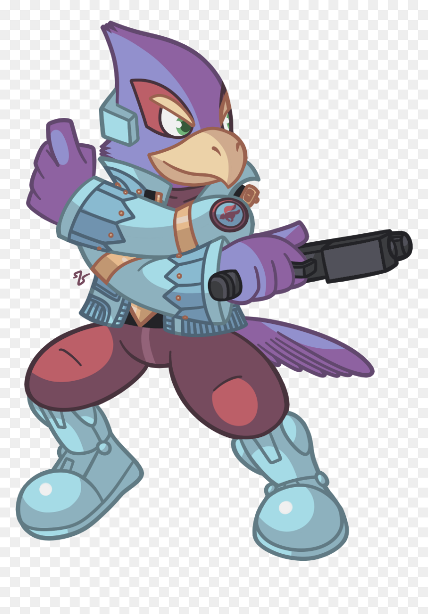 Cartoon, HD Png Download - falco melee png