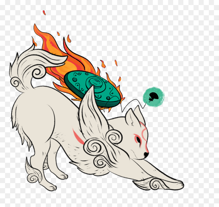 Amaterasu - T-shirt, HD Png Download - amaterasu png