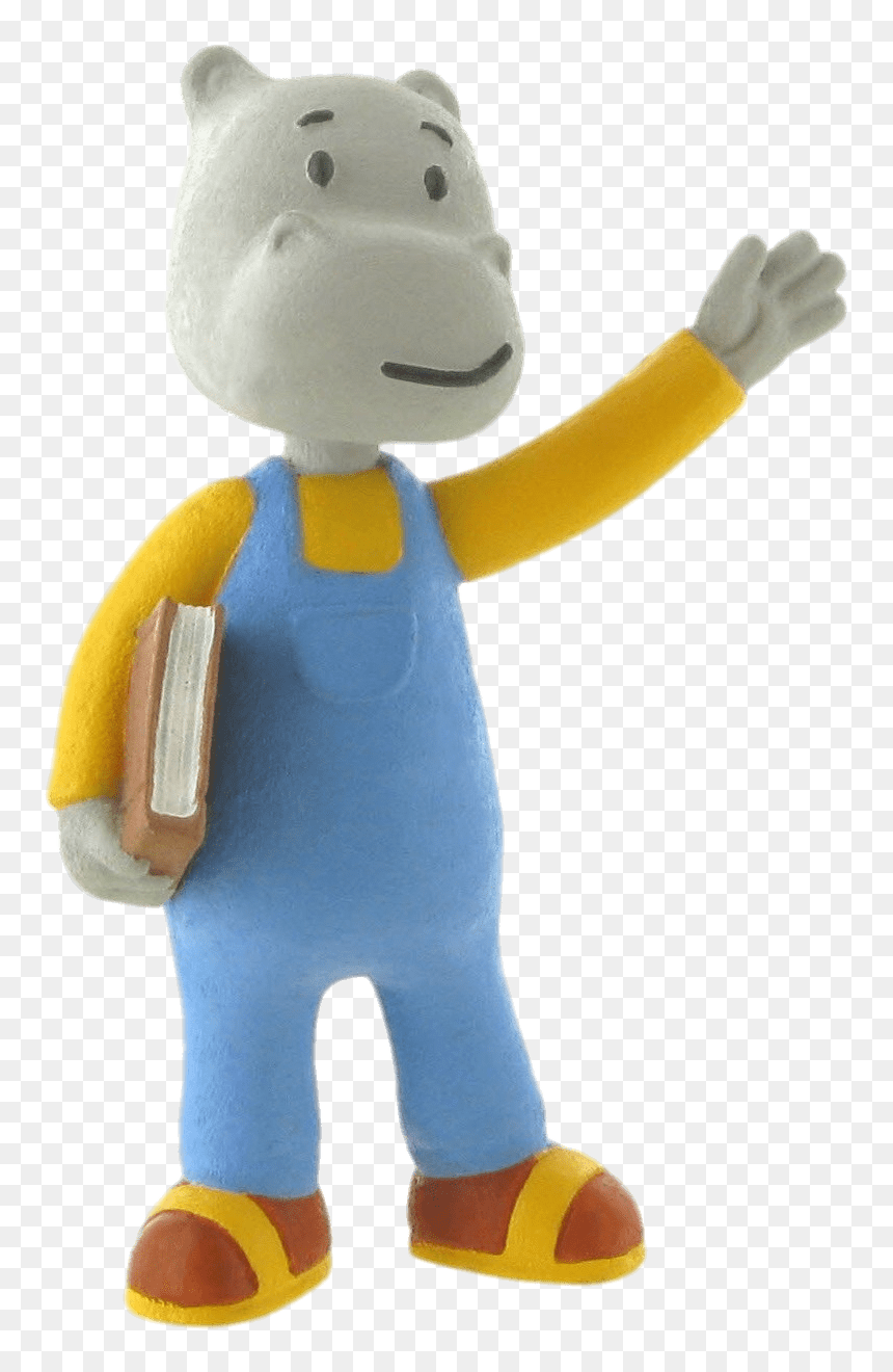 Hilary The Hippo Figurine - Figurine, HD Png Download - misha png