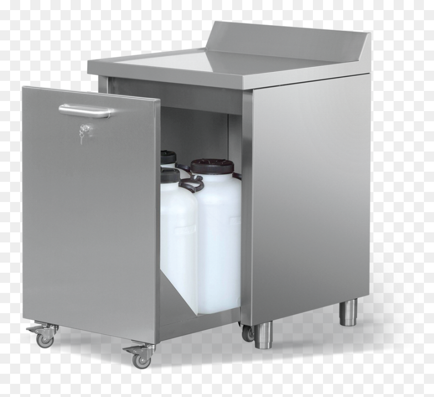 Shielded Storage Bench For Radioactive Waste - Drawer, HD Png Download - radioactive sign png