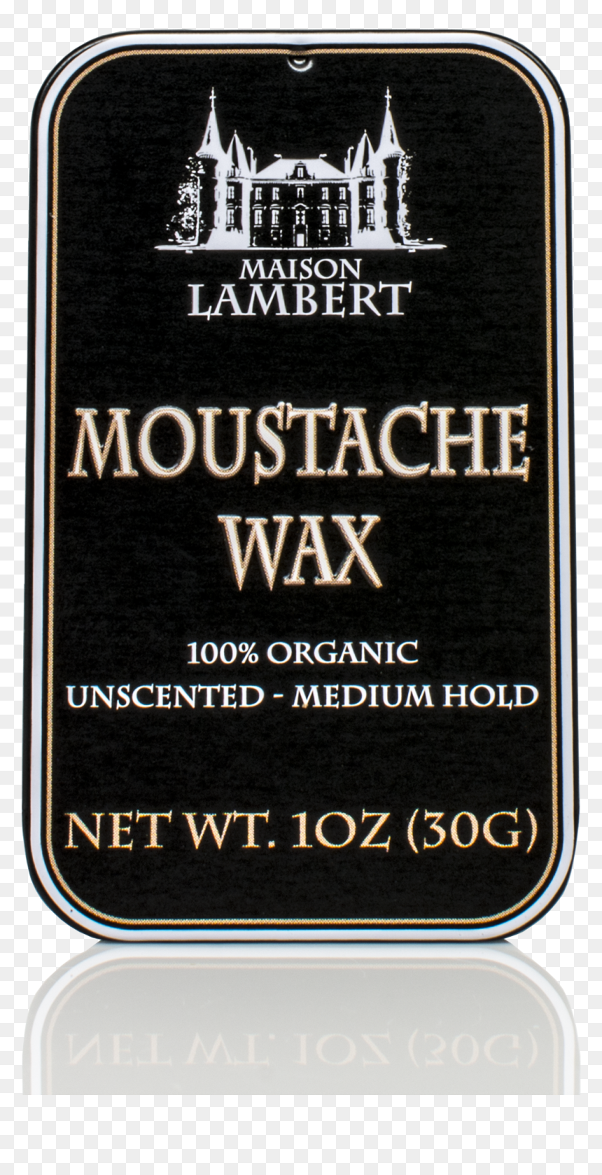 Maison Lambert Mustache Wax Made Of 100% Organic Ingredients - Illustration, HD Png Download - long beard png
