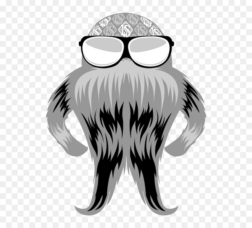 Picture - Illustration, HD Png Download - long beard png
