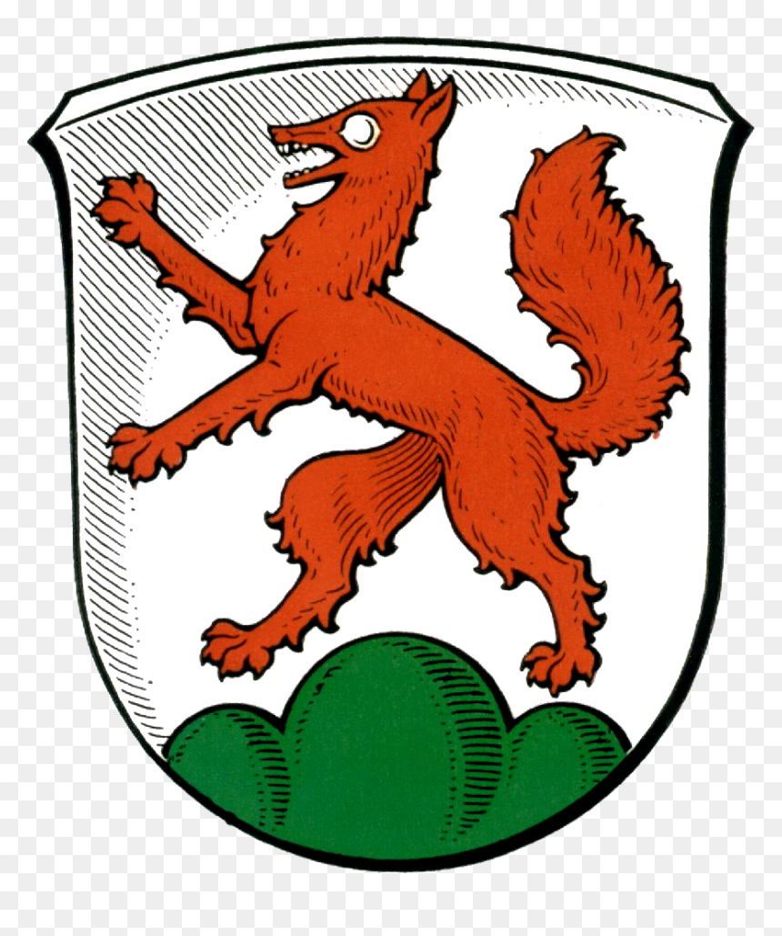 Wappen Wallau - Volpe Araldica, HD Png Download - jumping dog png