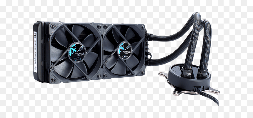 Celsius S24 Blackout, 240mm Radiator, Liquid Cooling - Fractal Design Celsius S24 Blackout, HD Png Download - radiator png