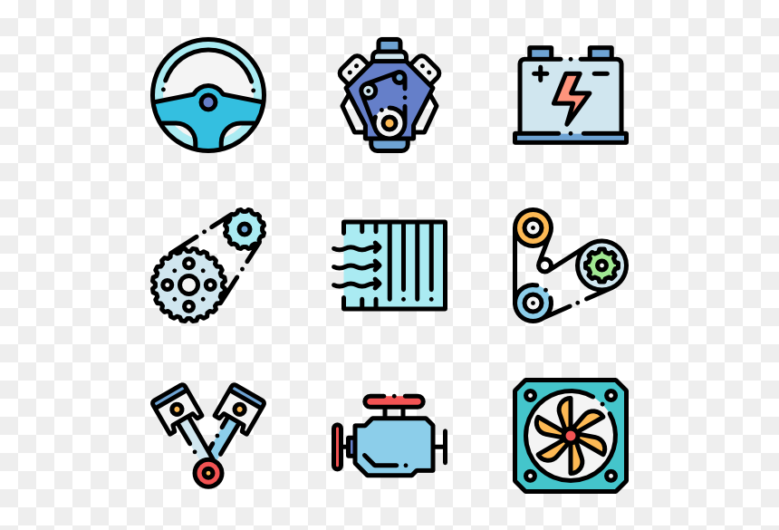 Clip Art, HD Png Download - car engine png