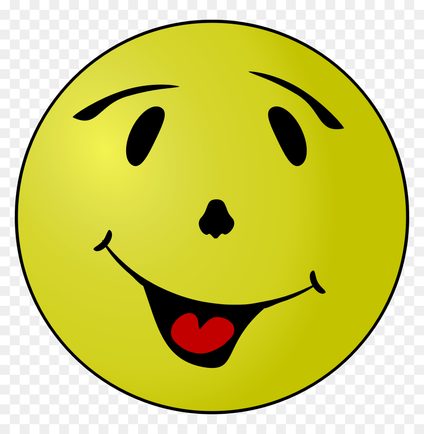 Happy Grin - Clip Art, HD Png Download - emoji laugh png