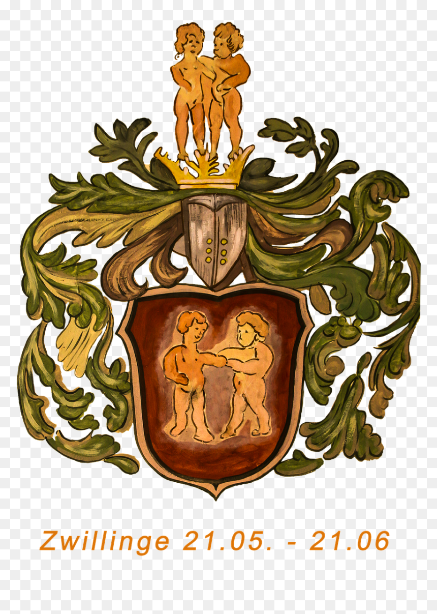Free Sternzeichen Zwillinge, HD Png Download - zodiac sign png