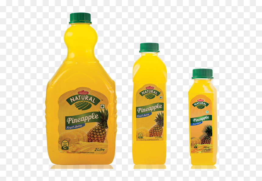 Pineapple Juice - Plastic Bottle, HD Png Download - pineapple juice glass png