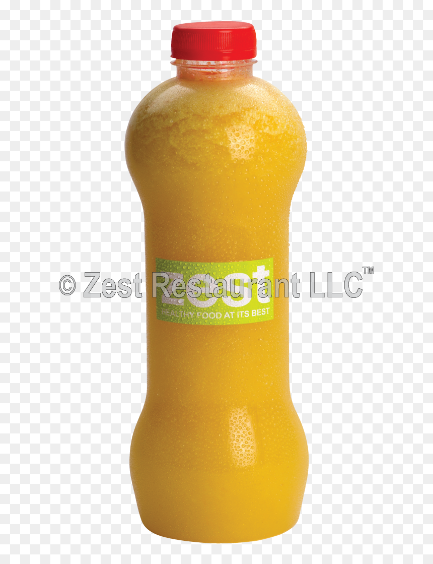 Plastic Bottle, HD Png Download - pineapple juice glass png