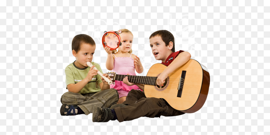 Kid Making Music, HD Png Download - music instruments png images