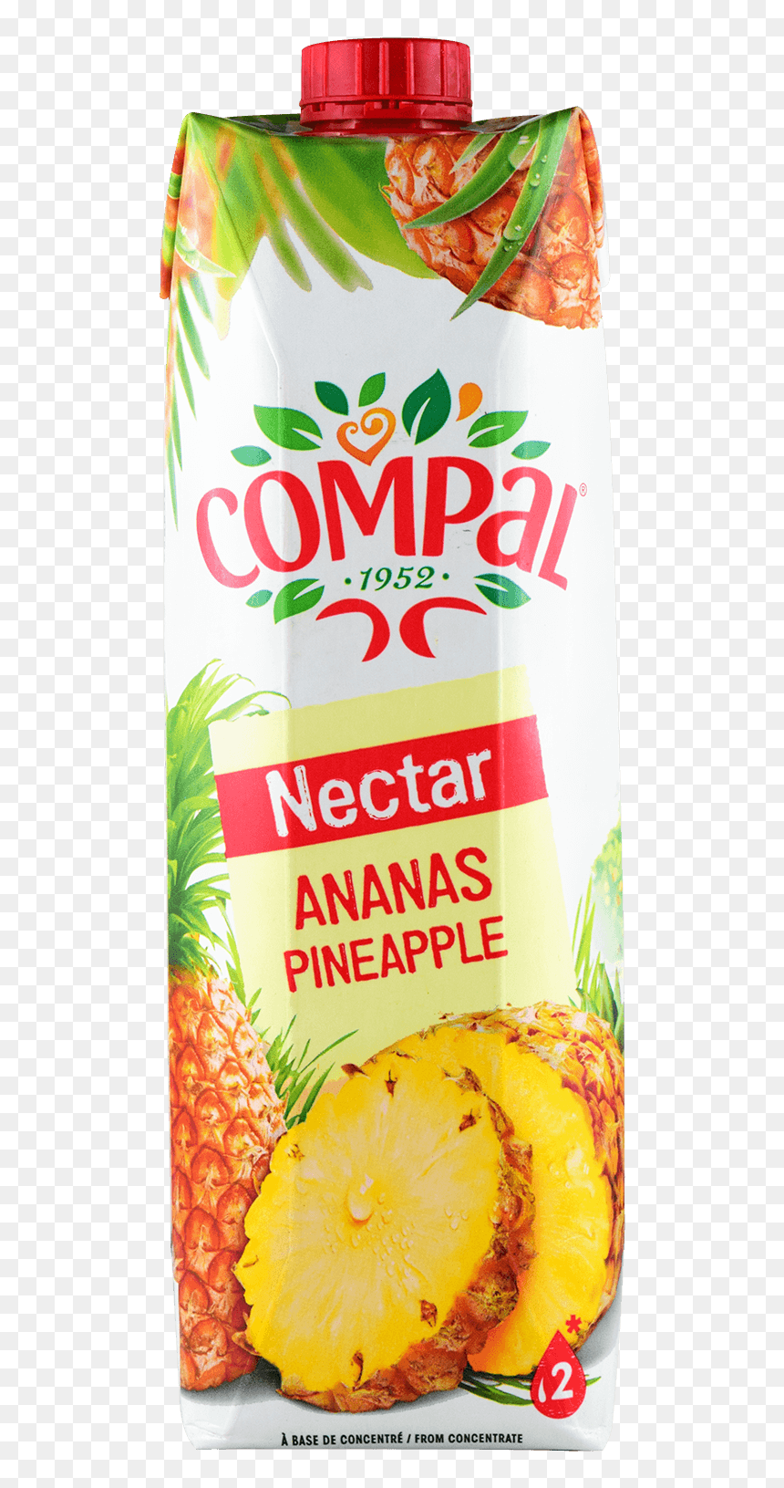 Juice Clipart Pineapple Juice - Compal Pineapple, HD Png Download - pineapple juice glass png