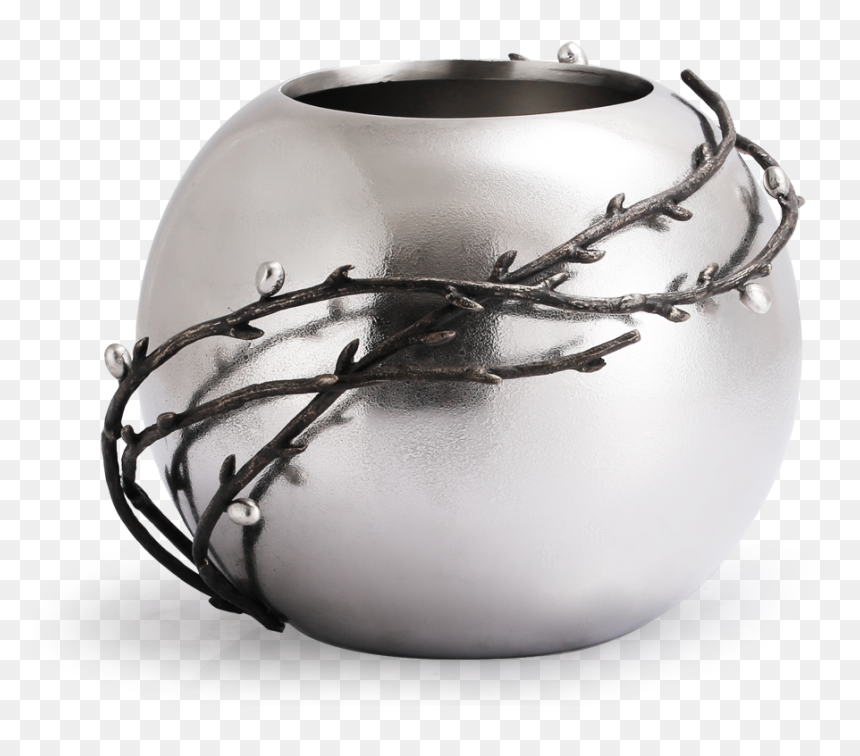 White Flower Vase Png, Transparent Png - white flower vase png