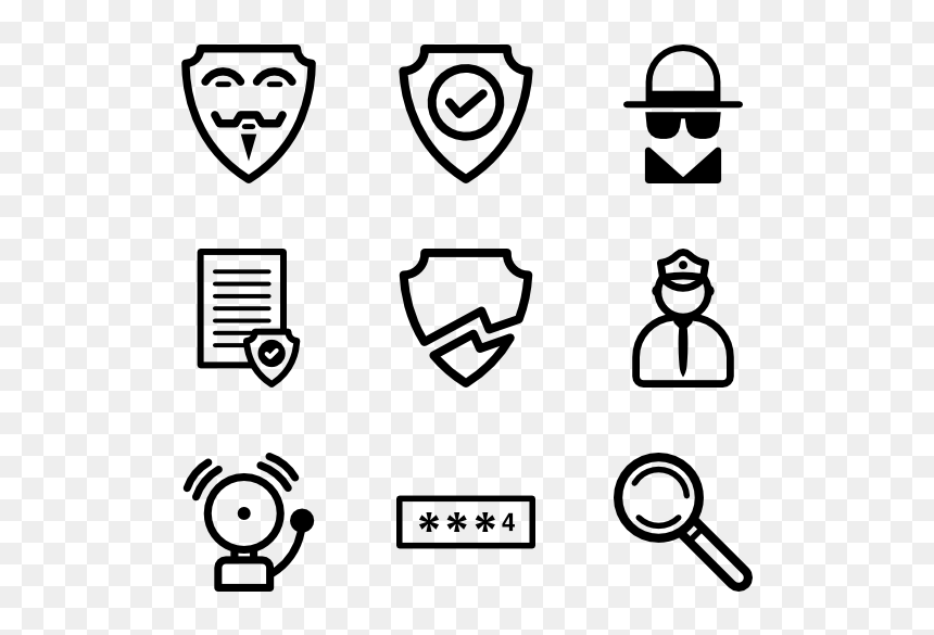 Automotive Icons, HD Png Download - web security png